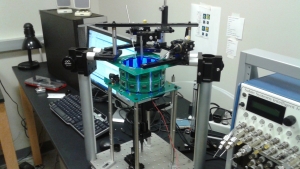 Magnetic tether rig