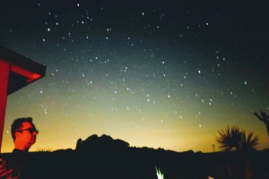 Stars Over Desert Night