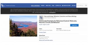 Neuroethology: Behavior, Evolution and Neurobiology Conference website