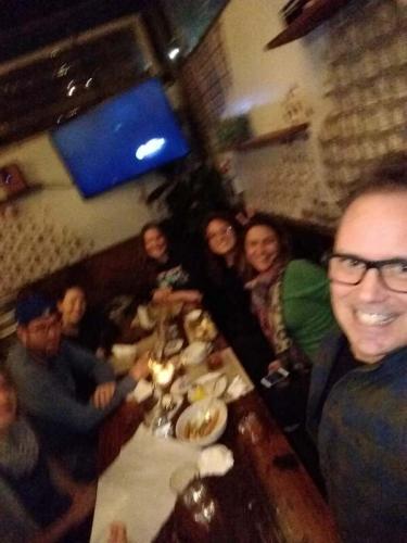 Dinner group photo